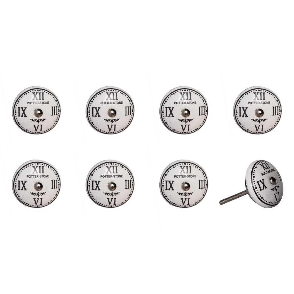 Knob-It Home Decor Classic Cabinet & Drawer Knobs | 8-Piece | K000017